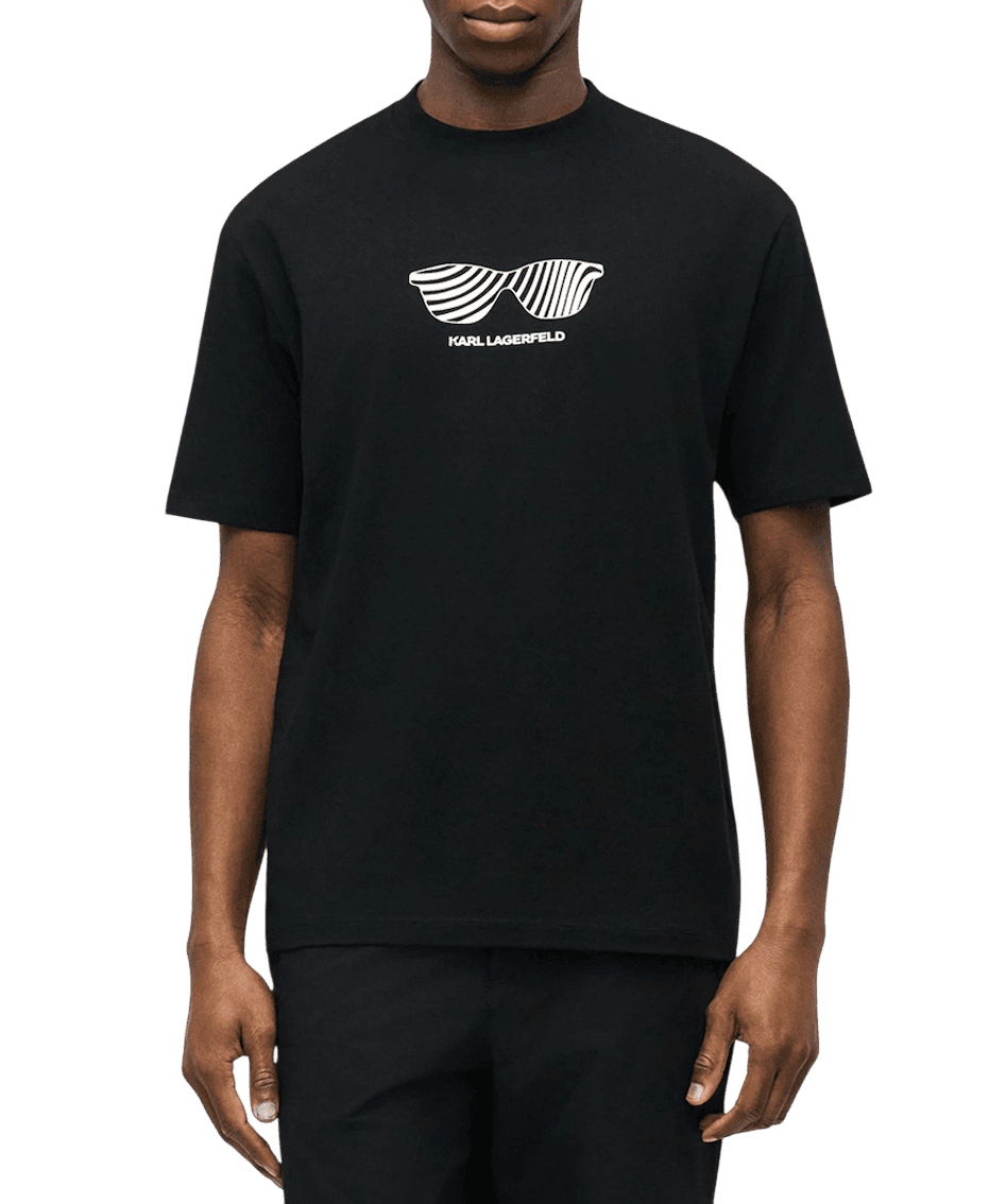 Men's T-Shirts Karl Lagerfeld Black