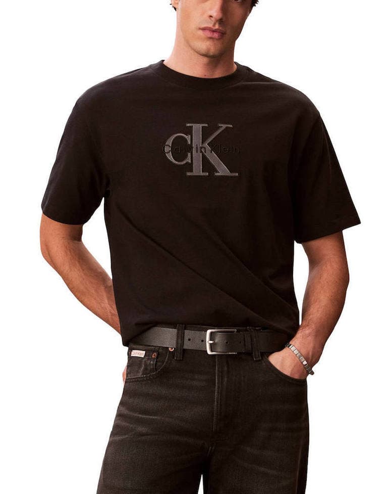 Men's T-Shirts Calvin Klein Beige