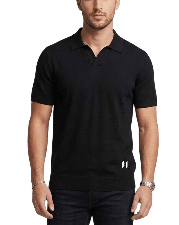 Men's Polo Shirts Karl Lagerfeld Black