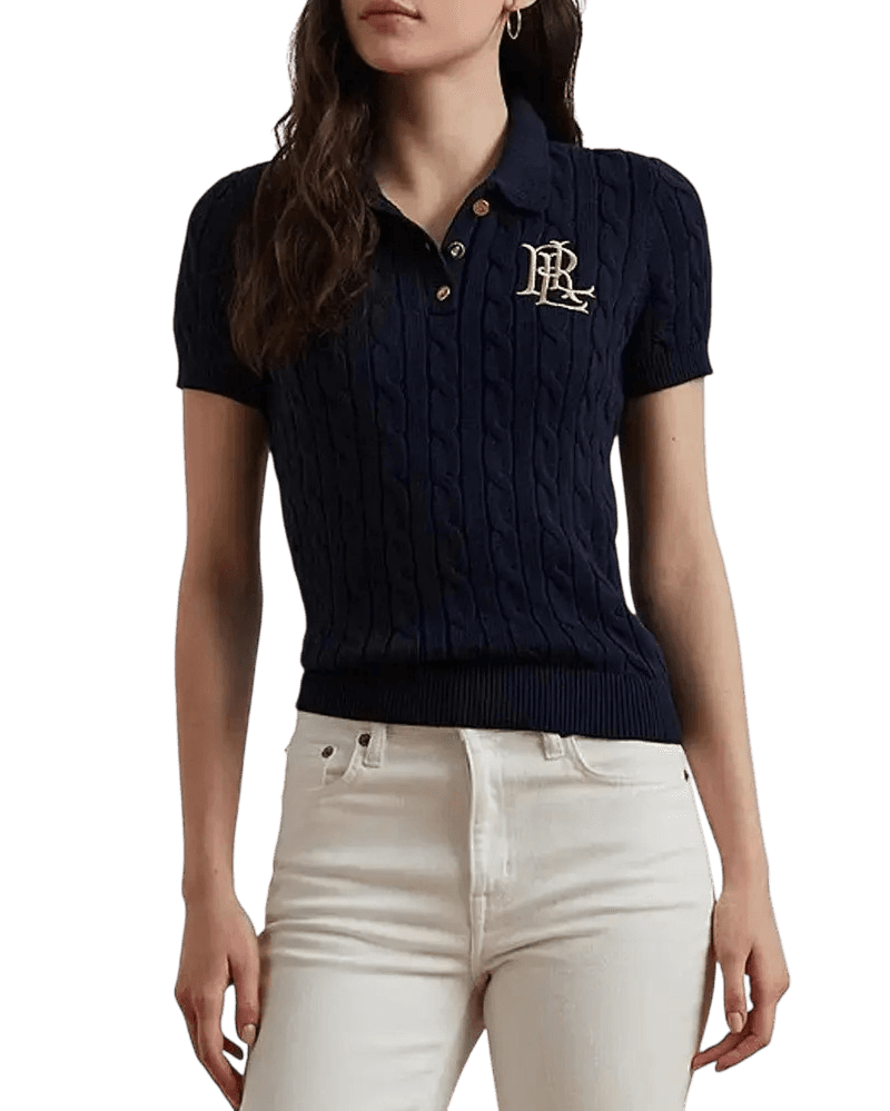 Γυναικείο Πλεκτό Polo Navy Μπλε Ralph Lauren 200932224002-Navy
