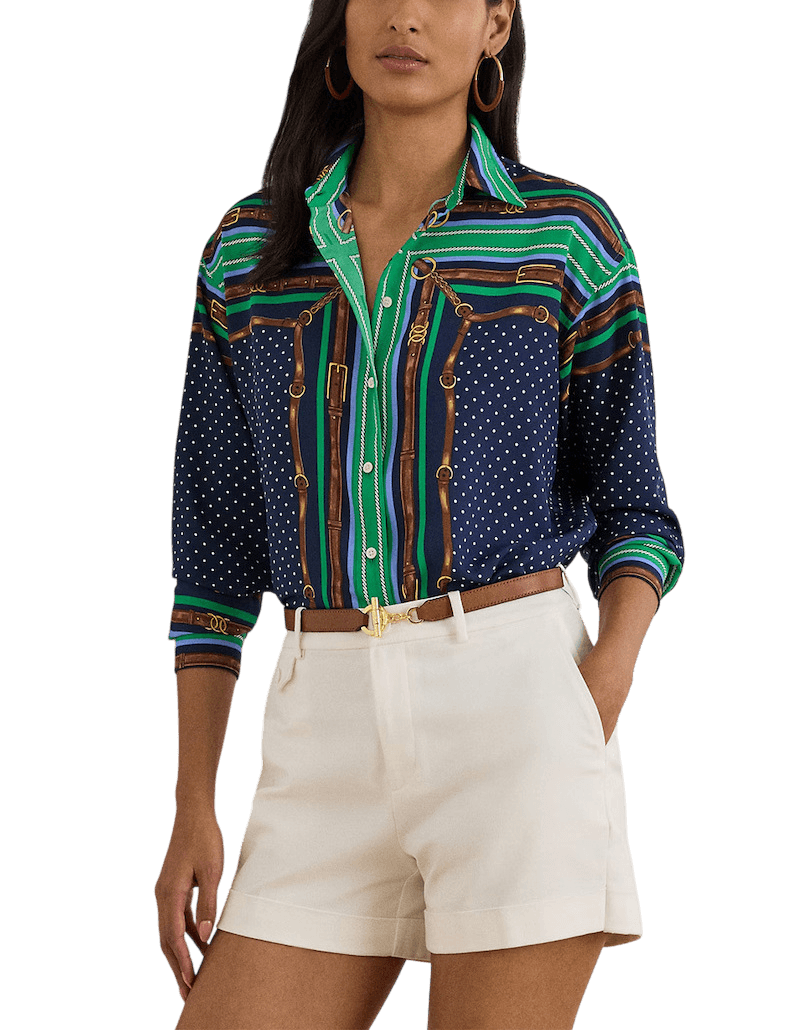 Γυναικείο Kotta Πουκάμισο Navy Μπλε Ralph Lauren 200P03687001-Blue