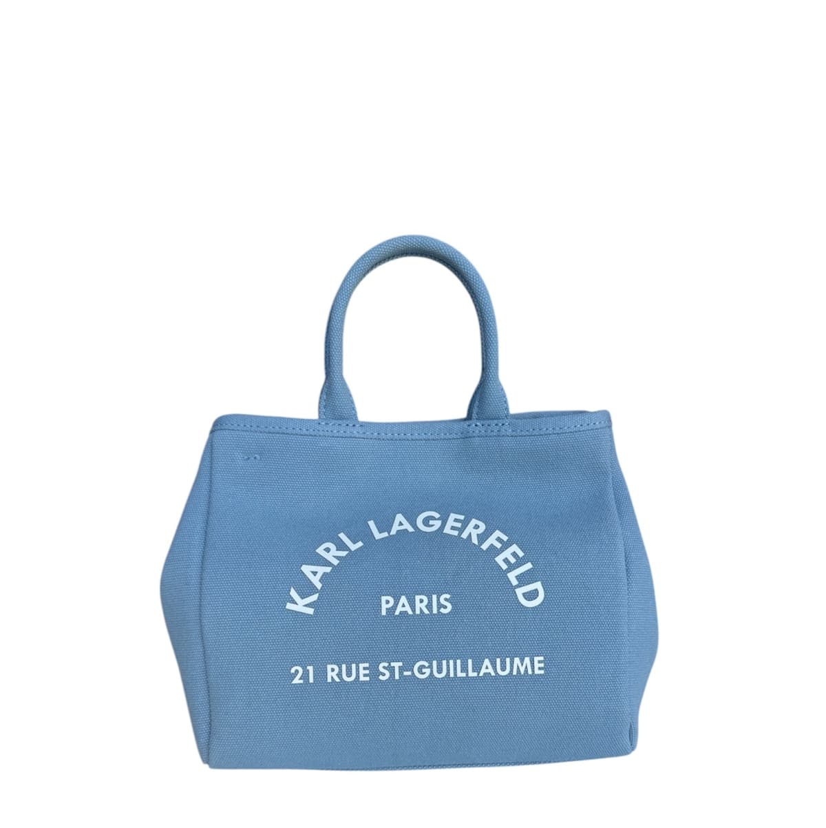 Γυναικεία Trapeze Mini Shopper Τσάντα Γαλάζια Karl Lagerfeld B2W50003-2HL BLUE BLOOM