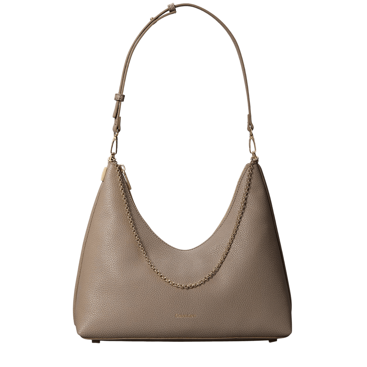 Γυναικεία Hobo Τσάντα Μπεζ Calvin Klein LV04F3495G-VFU