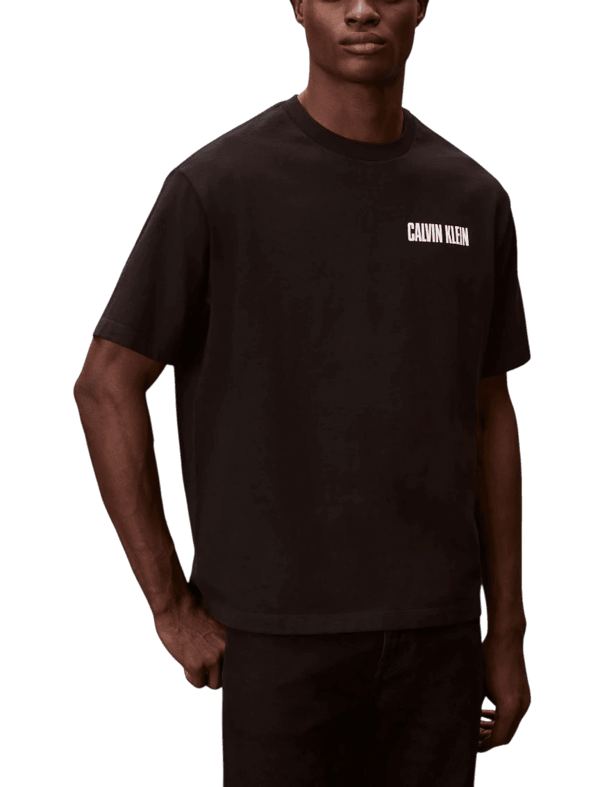 Ανδρικό T-shirt Μαύρο Calvin Klein LV04RB851G-UB1
