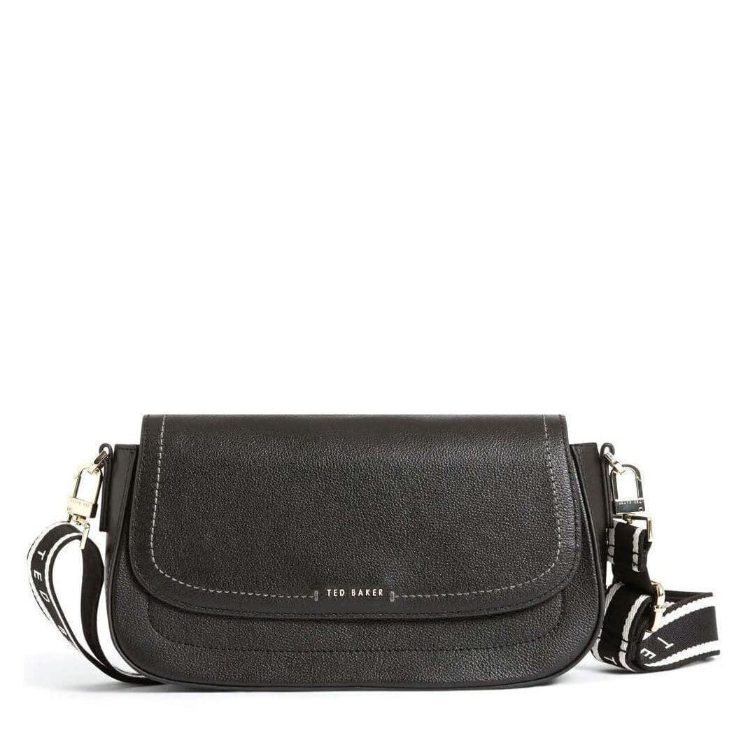 Γυναικεία Δερμάτινη Louiize Τσάντα Χιαστί Μαύρη Ted Baker 283918-Black