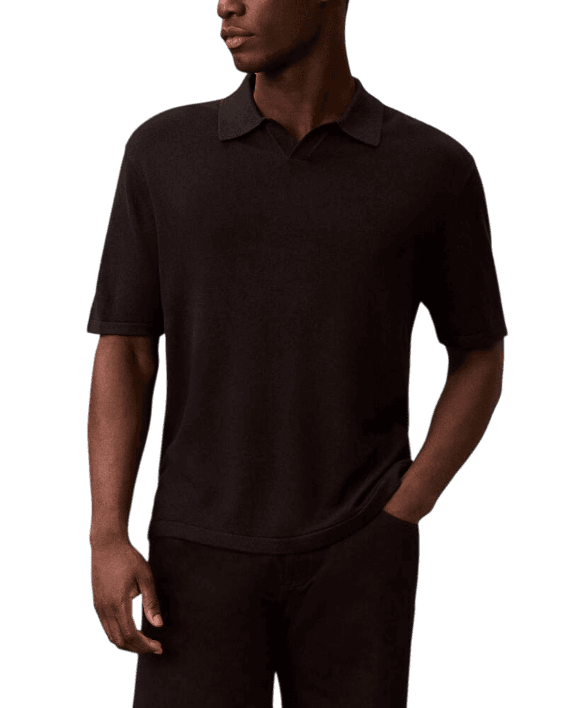 Men's Polo Shirts Calvin Klein Black
