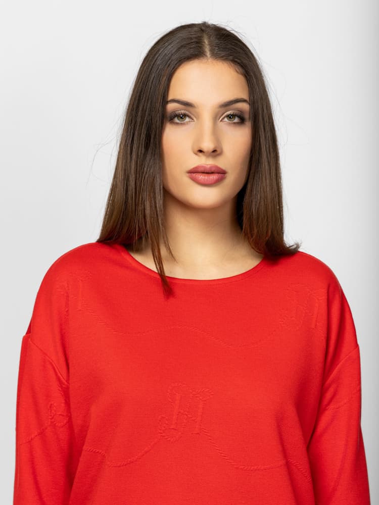 Women's Sweatshirts Heavy Tools Red