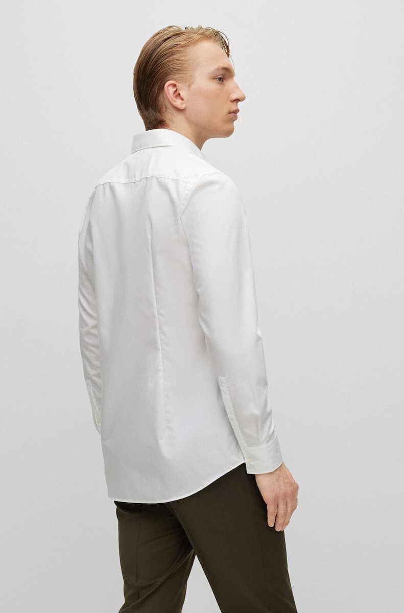 Men's Shirts Hugo White