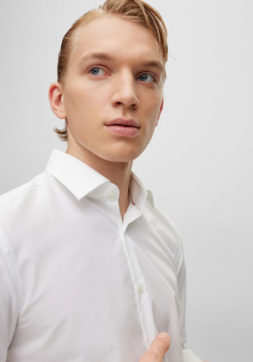 Men's Shirts Hugo White