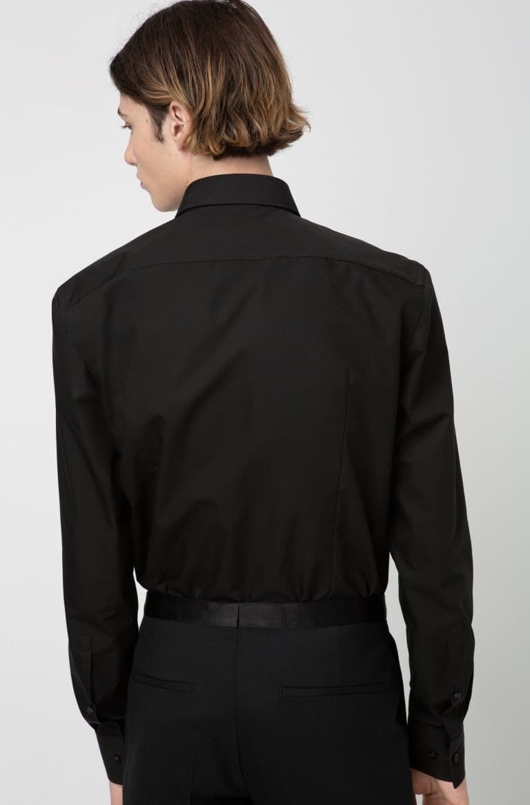 Ανδρικό Kenno Πουκάμισο Μαύρο HUGO 50289499-001