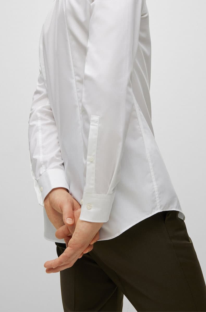 Men's Shirts Hugo White
