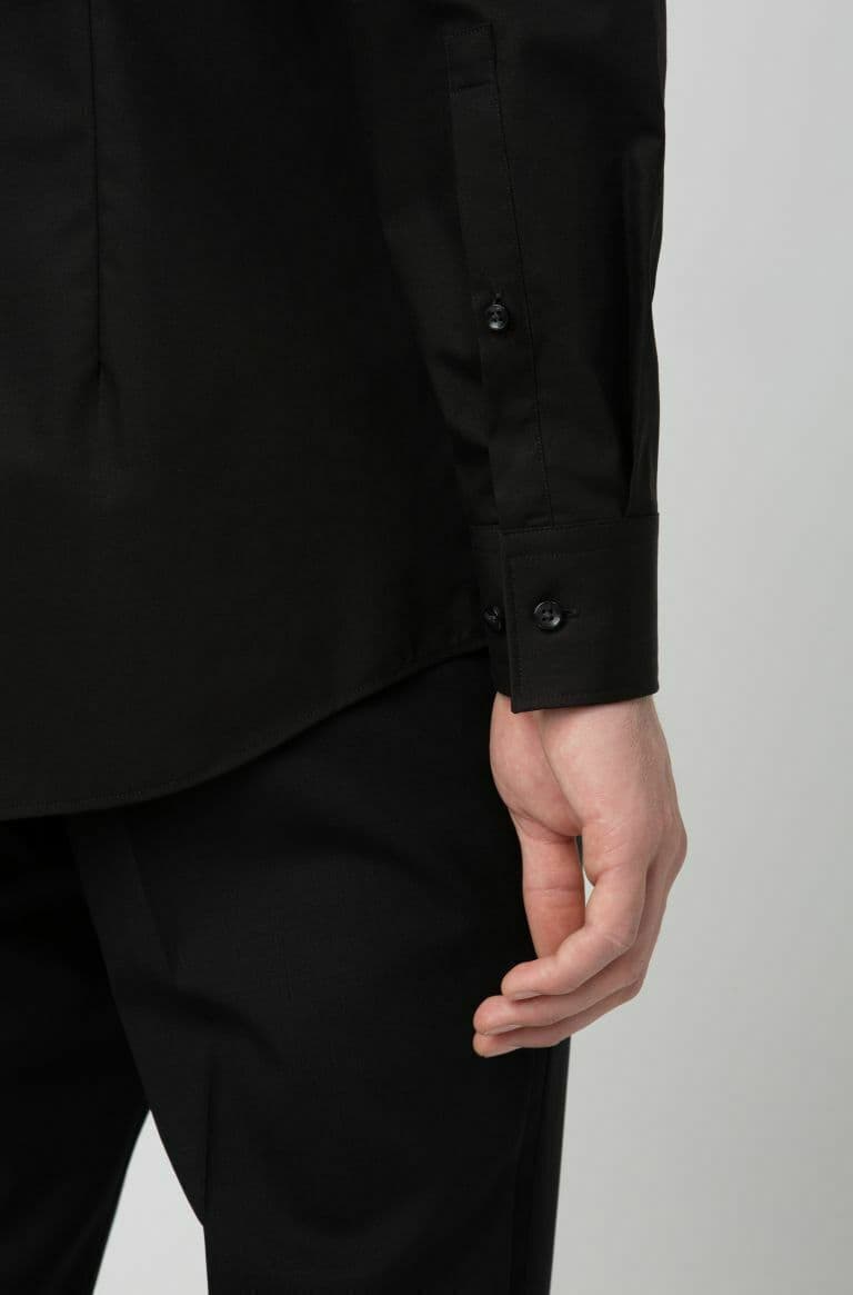 Ανδρικό Kenno Πουκάμισο Μαύρο HUGO 50289499-001