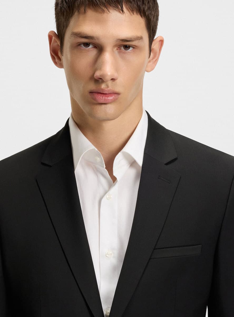 Men's Suits Hugo Black