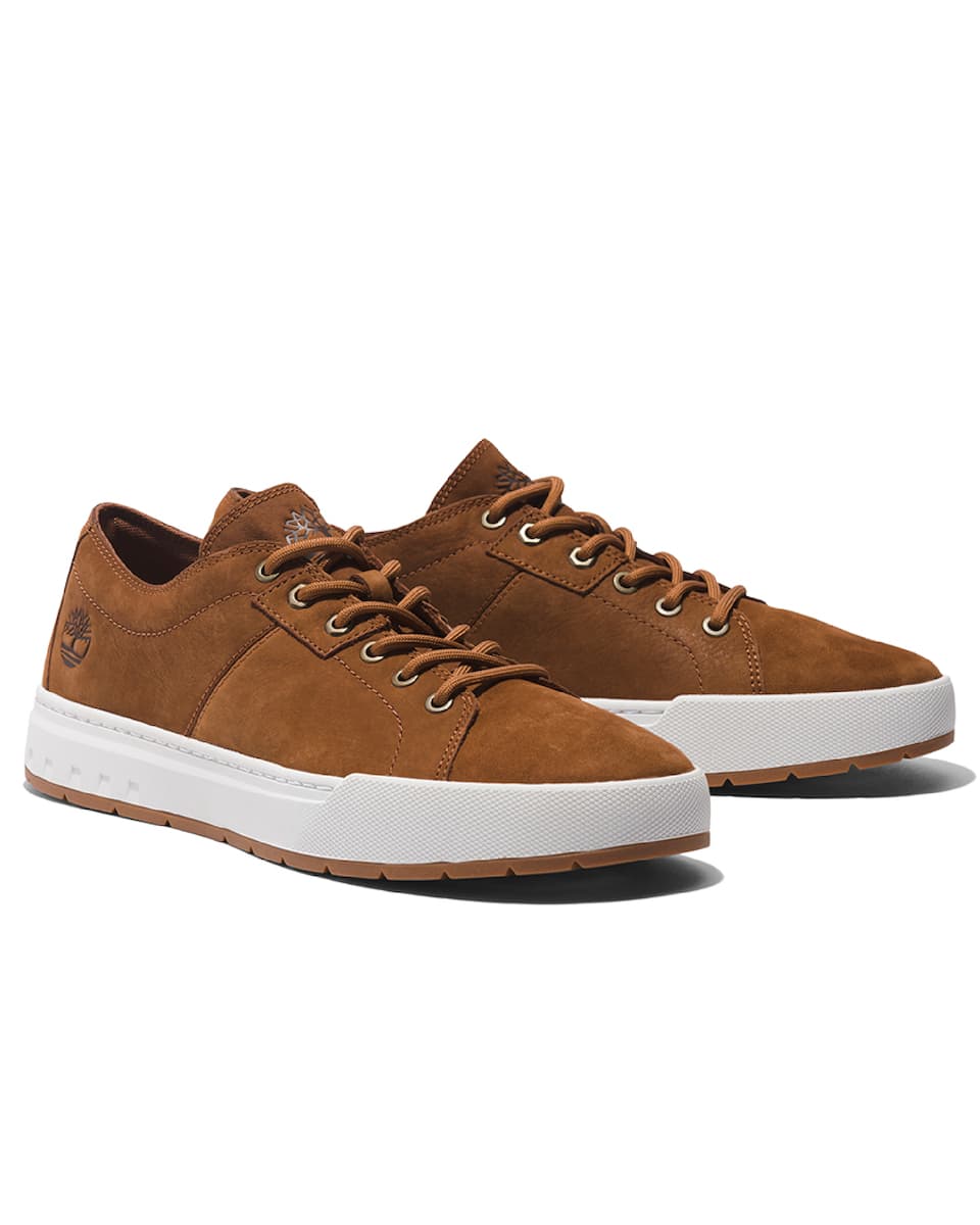 Ανδρικά Δερμάτινα Maple Grove Sneakers Καφέ Timberland TB0A6A2D-EM7