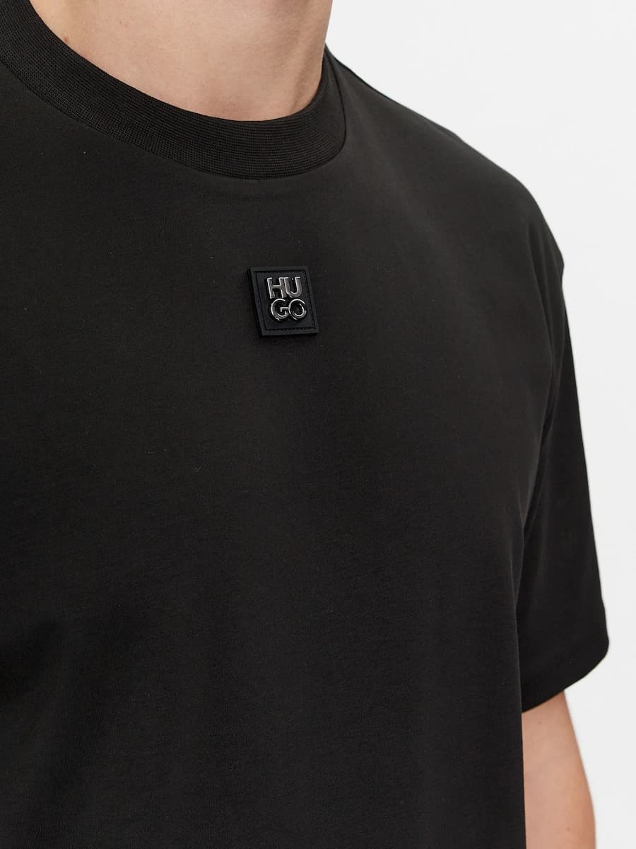 Men's T-Shirts Hugo Black