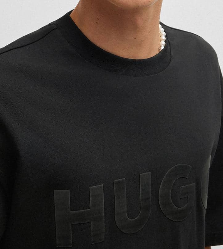 Men's T-Shirts Hugo Boss Black