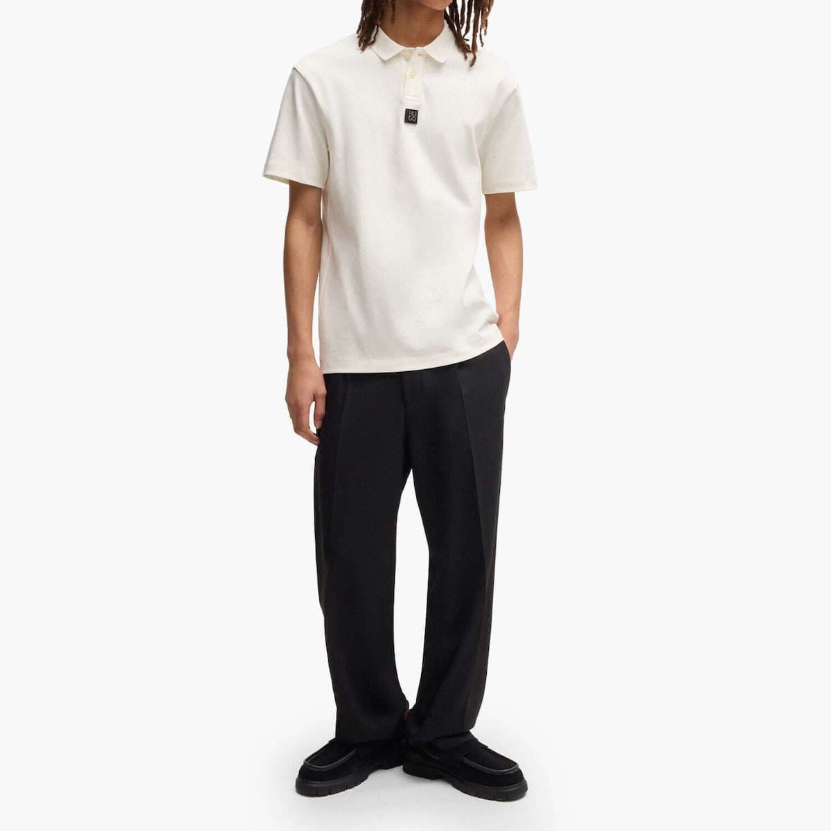 Ανδρικό Deabono Polo Λευκό HUGO 50517638-103