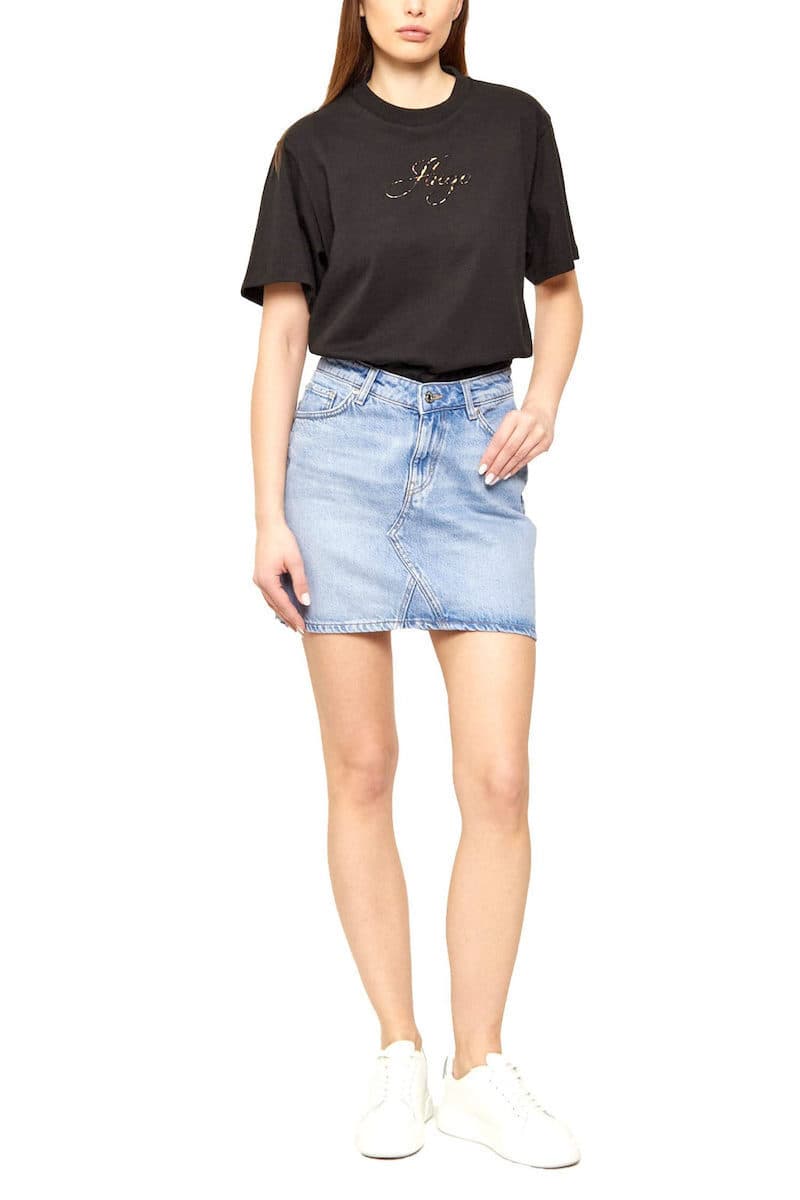 Γυναικείο Vintage T-shirt Μαύρο HUGO 50560566-001