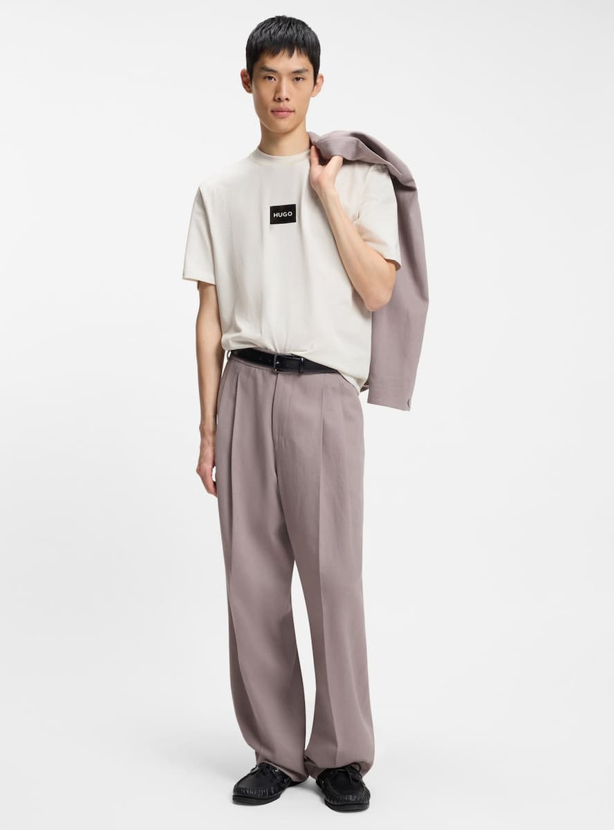 Men's T-Shirts Hugo Boss White