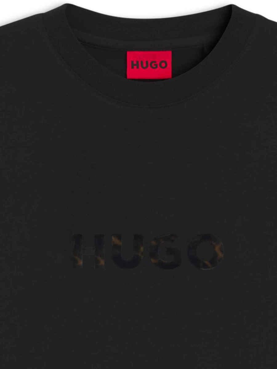 Men's T-Shirts Hugo Black