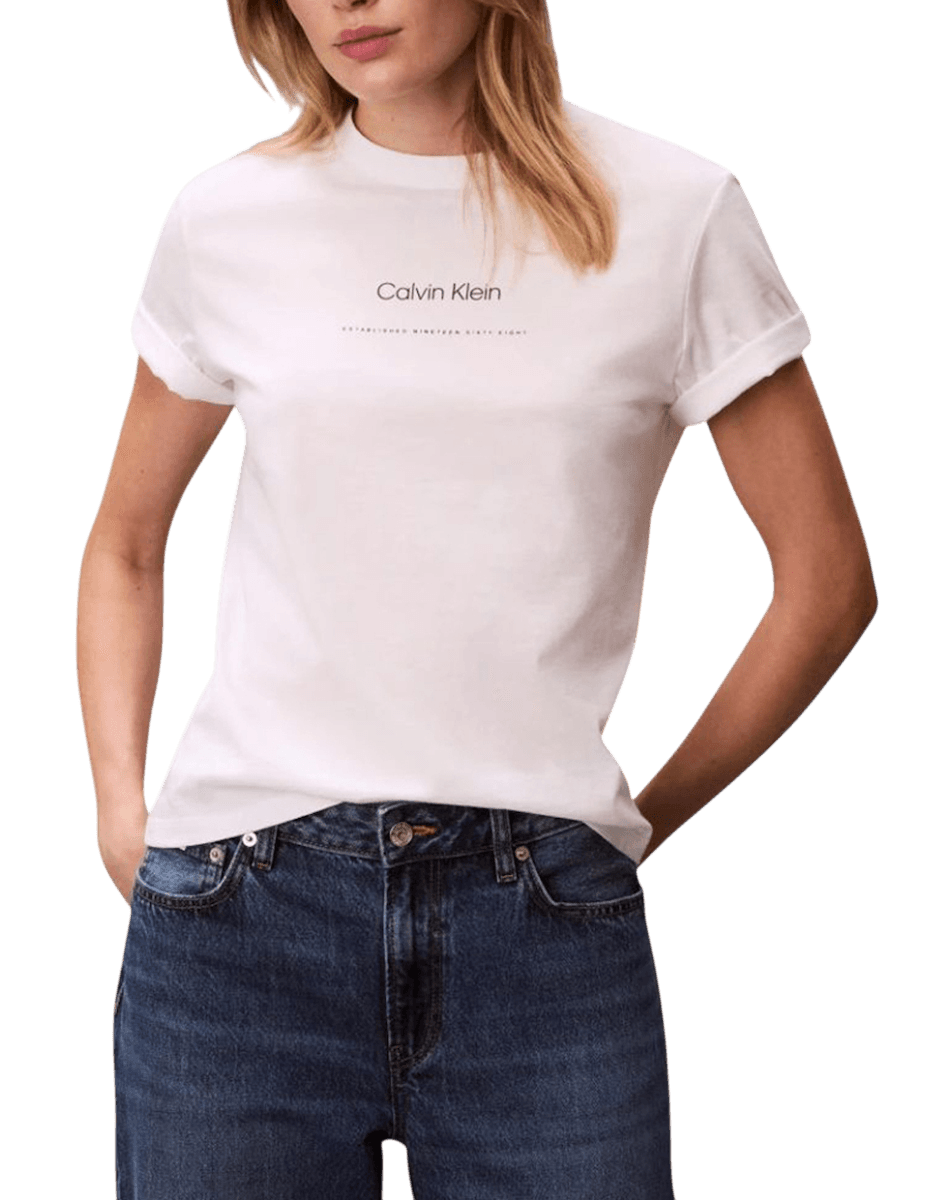 Γυναικείο T-shirt Μαύρο Calvin Klein LV047C811G-UB1