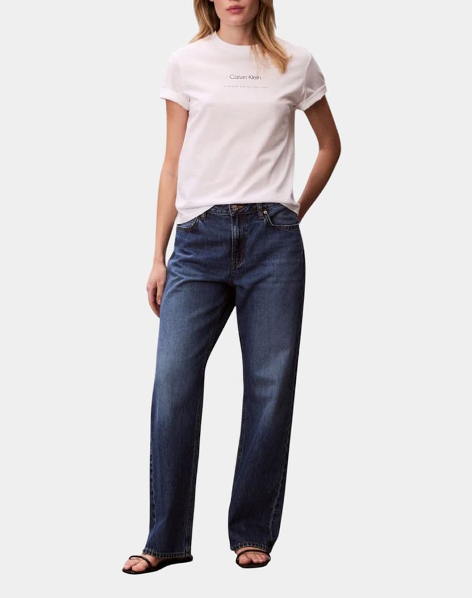 Γυναικείο T-shirt Λευκό Calvin Klein LV047C811G-YAF