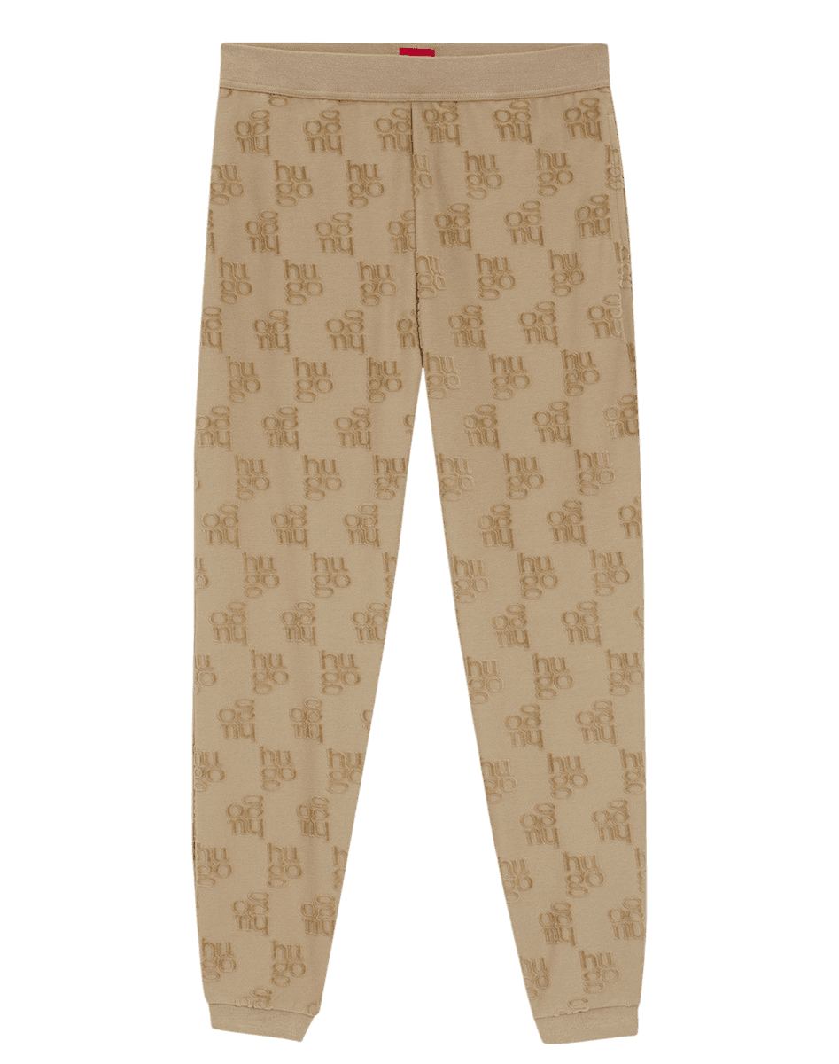 Γυναικεία Terry Monogram Φόρμα Καφέ HUGO 50556809-232