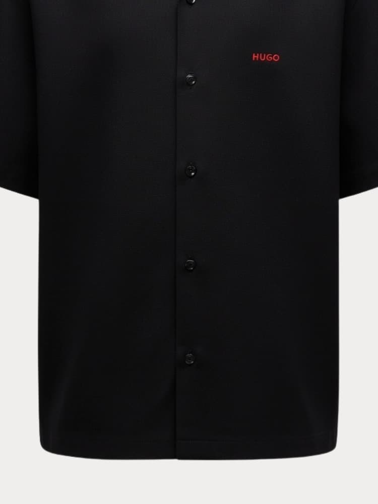 Men's Shirts Hugo Black
