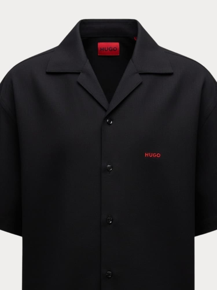 Men's Shirts Hugo Black