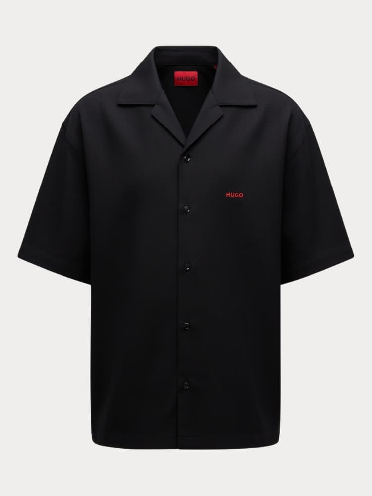 Men's Shirts Hugo Black