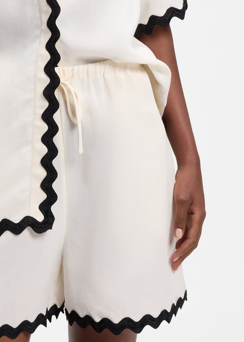 Women's Shorts Hugo White