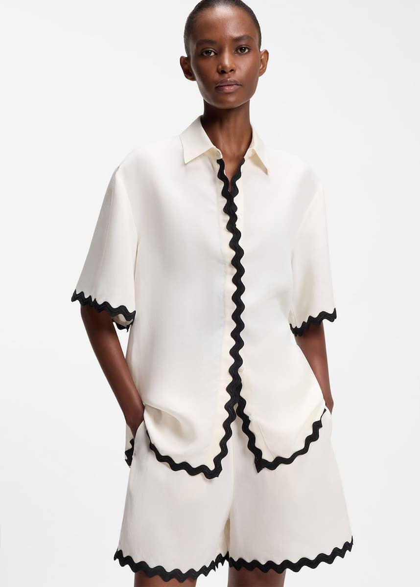 Women's Shorts Hugo White