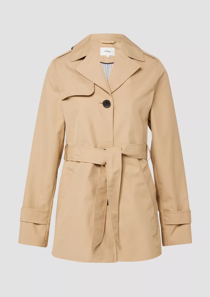 Women's Jackets & Coats S.Oliver Beige