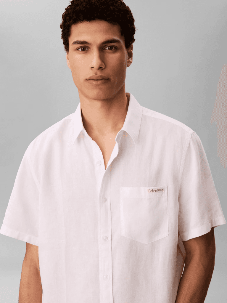 Men's Shirts Calvin Klein White