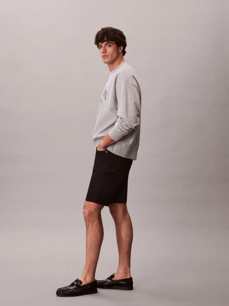 CALVIN KLEIN JEANS 90S SHORT CK CLASSIC BLACK LV04RF794G-JW4 DenimBlack