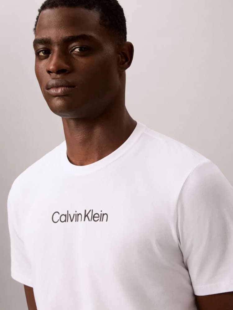 Ανδρικό T-shirt Λευκό Calvin Klein LV04LD230G-YAF
