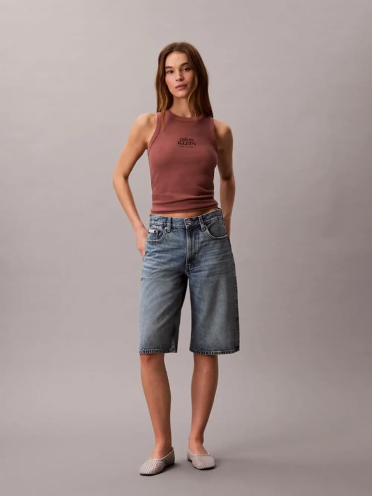 Women's T-Shirts Calvin Klein Brown