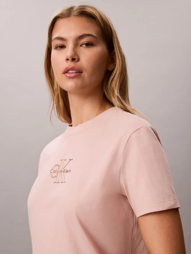 Women's T-Shirts Calvin Klein Pink