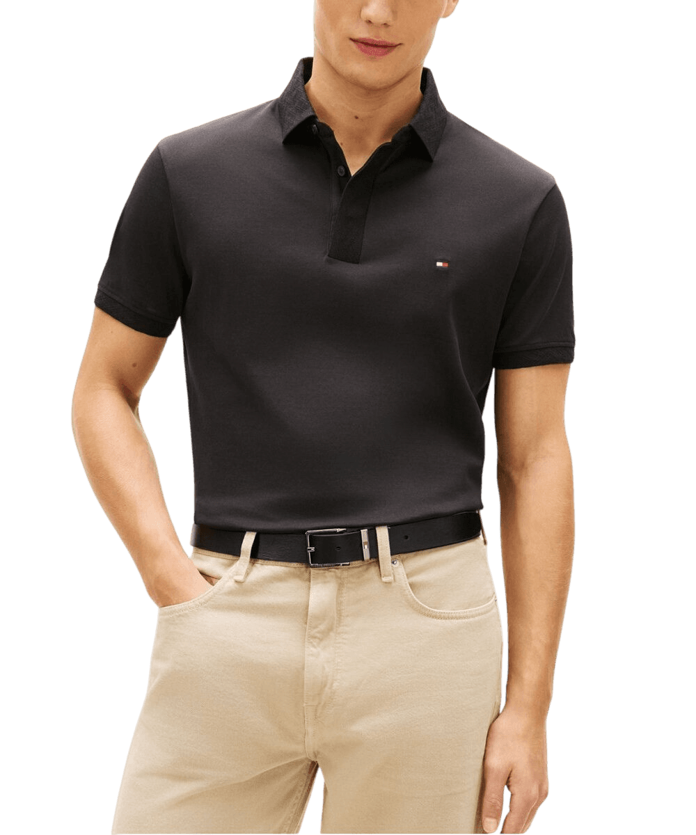 Men's Polo Shirts Tommy Hilfiger Black