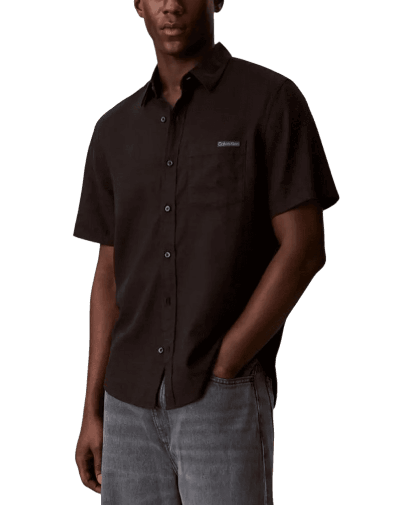 Men's Shirts Calvin Klein Black