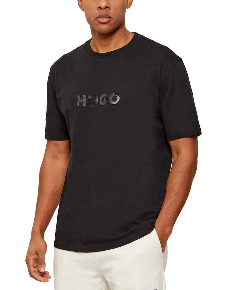 Men's T-Shirts Hugo Boss Black