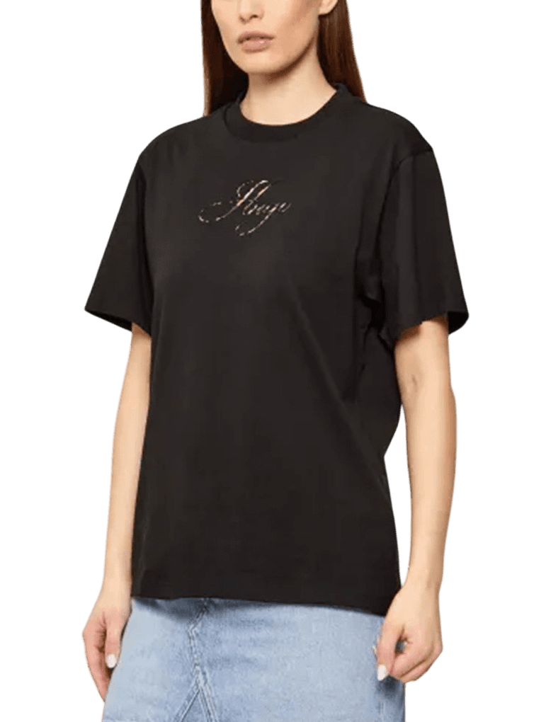 Γυναικείο Vintage T-shirt Μαύρο HUGO 50560566-001