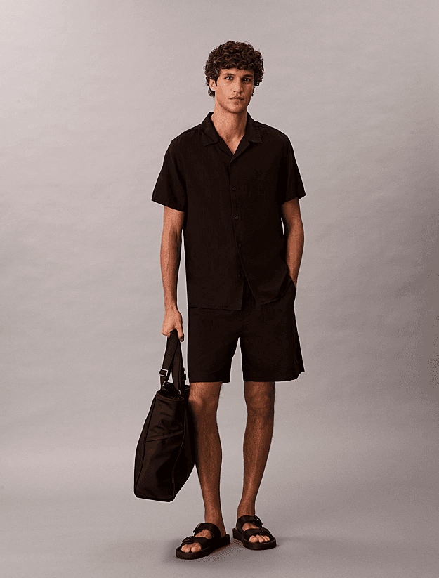 Men's Shirts Calvin Klein Black