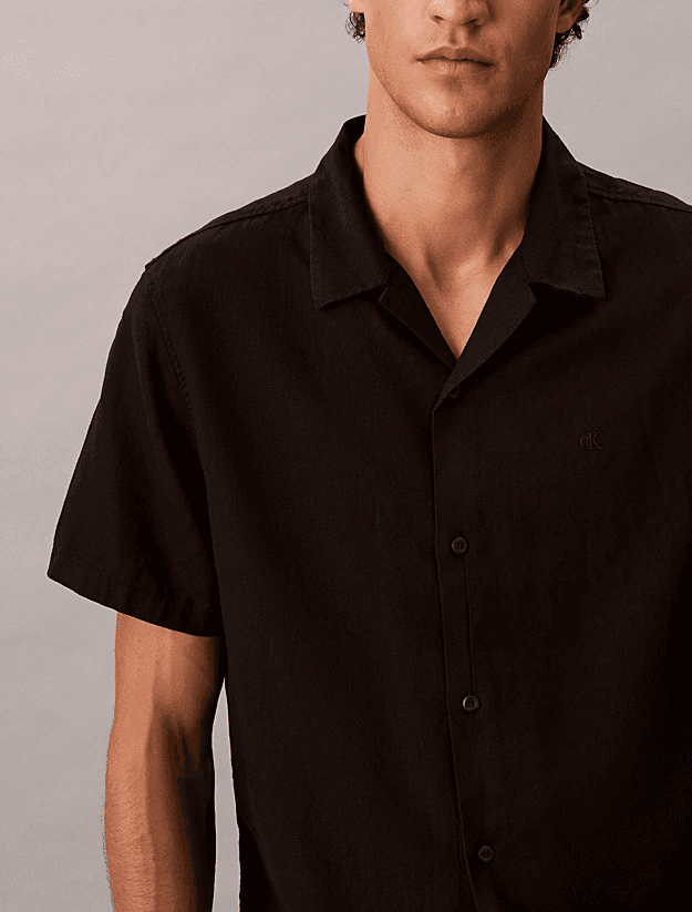 Men's Shirts Calvin Klein Black