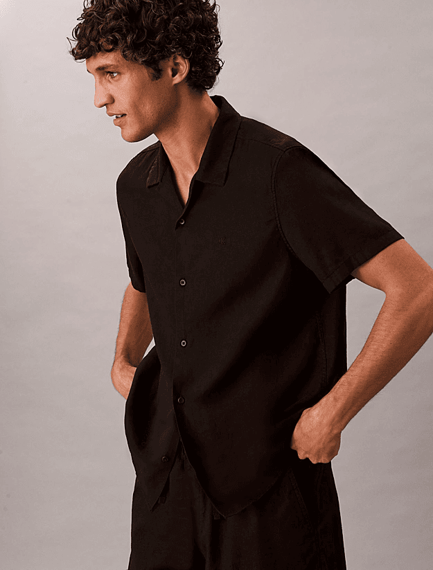 Men's Shirts Calvin Klein Black