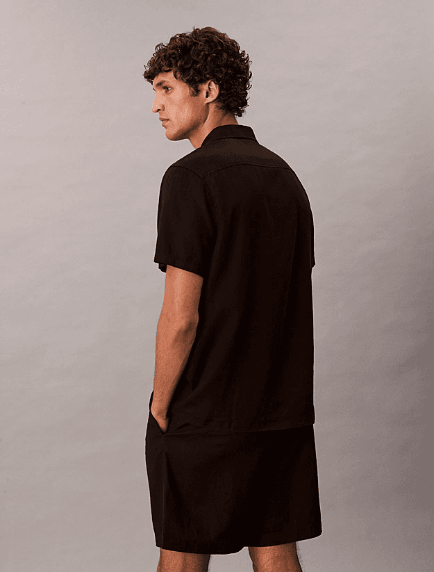 Men's Shirts Calvin Klein Black