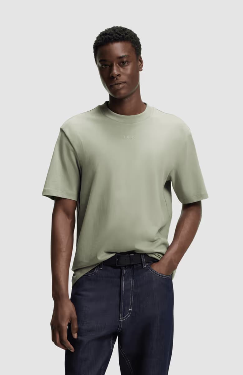 Ανδρικό Dapolino T-shirt Πράσινο HUGO 50488330-337