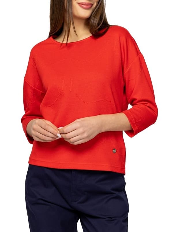 Γυναικείο Dulbia Φούτερ Κόκκινο Heavy Tools T02031-RED