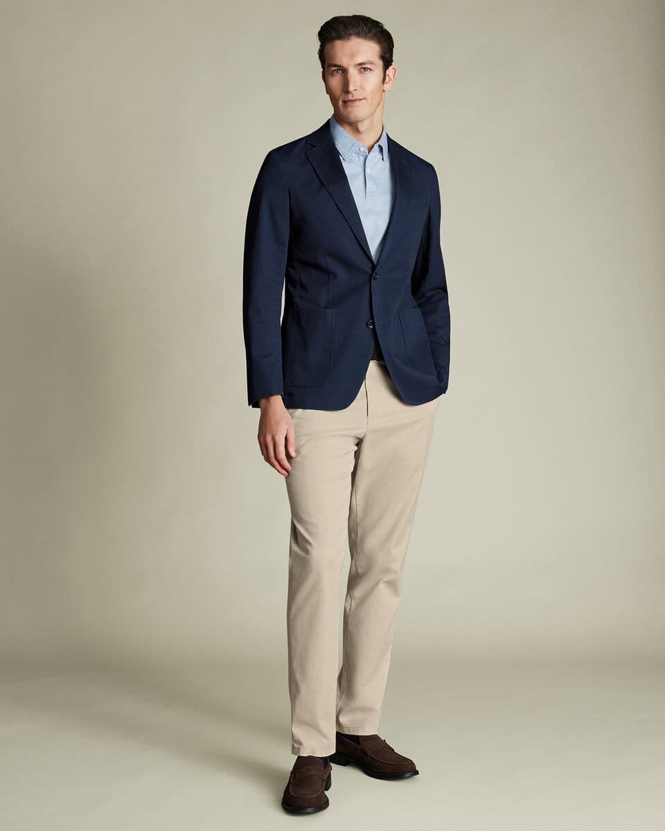 Men's Blazers Hugo Blue