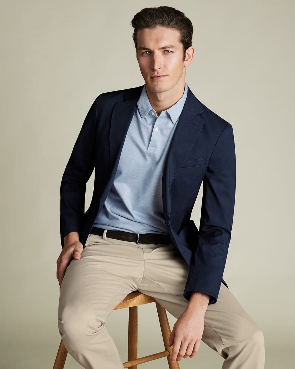 Men's Blazers Hugo Blue